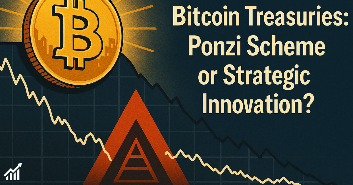 Bitcoin treasury ponzi scheme